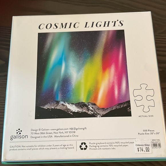 Cosmic Lights 500 Piece Puzzle - Picture 5 of 5